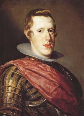 Diego Velazquez Portrait de Philippe IV en Cuirasse (df02) Spain oil painting art